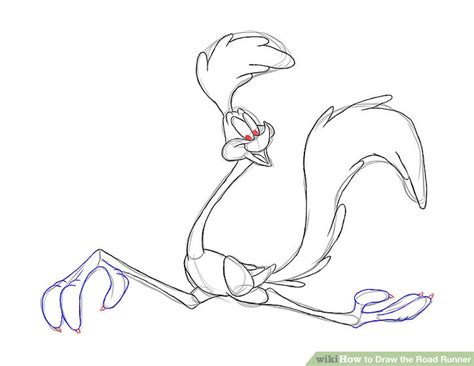 How To Draw The Road Runner 12 Steps With Pictures Wikihow