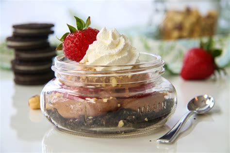 No Bake Nutella Cheesecakes With Strawberries Chef Julie Yoon