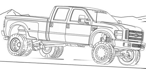 Coloring Pages Free Trucks