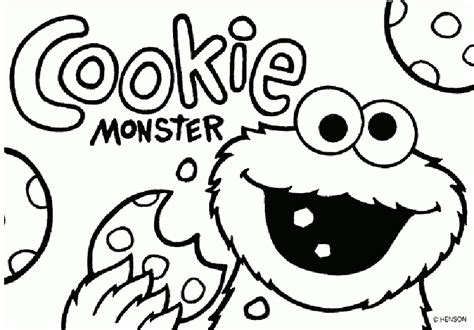 32+ cookie monster coloring pages for printing and coloring. Sesame Street Coloring Pages - GetColoringPages.com