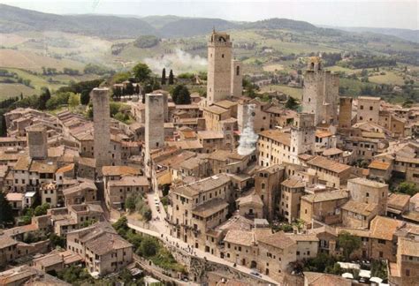 the medieval town of san gimignano city cities buildings photography medieval town san