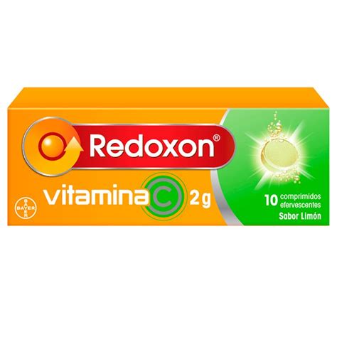 Redoxon Vitamina C 2g Caja De 10 Comprimidos Punto Farma