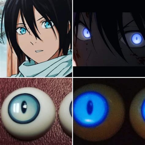 Doll Eyes Yato Noragami Anime Glow In The Dark Mm Mm Mm Etsy