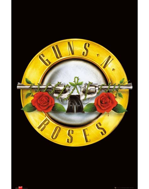 Download the guns n roses logo vector file in eps format (encapsulated postscript) designed by carlos marval. Maxi Poster Guns N Roses Logo