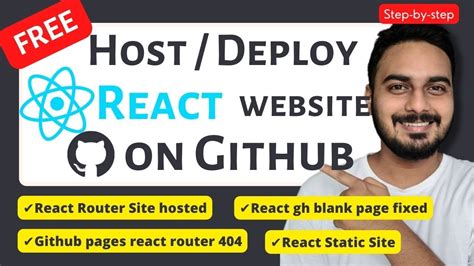 How To Deploy A React App With React Router To Github Pages Simplest