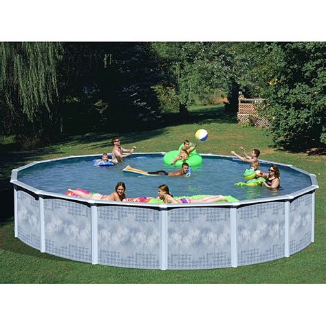 Quest 18 Foot All In 1 Above Ground Swimming Pool Kit Free Shipping