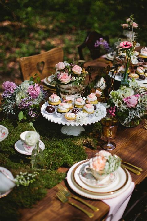 Picture Of Dreamy Woodland Wedding Table Decor Ideas 5