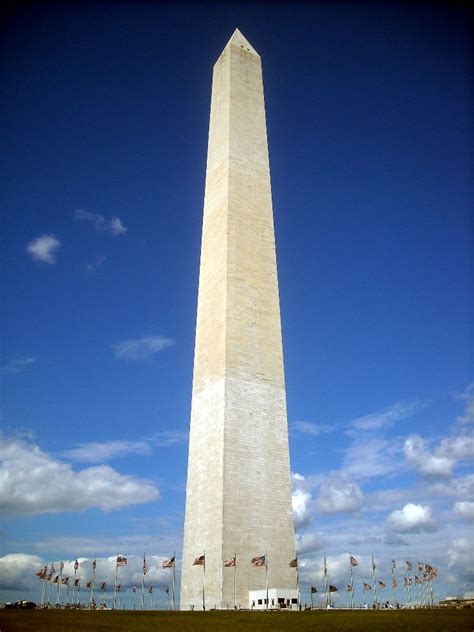 The Washington Monument In Washington United States Of America