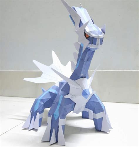I Built A Dialga Papercraft Model Pokémon Amino