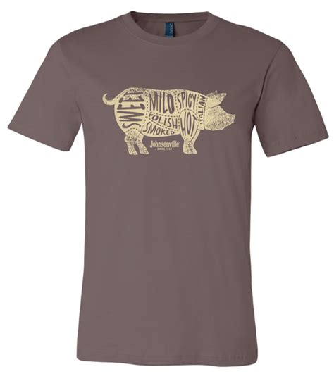 Pig Design T Shirt Johnsonville Marketplace