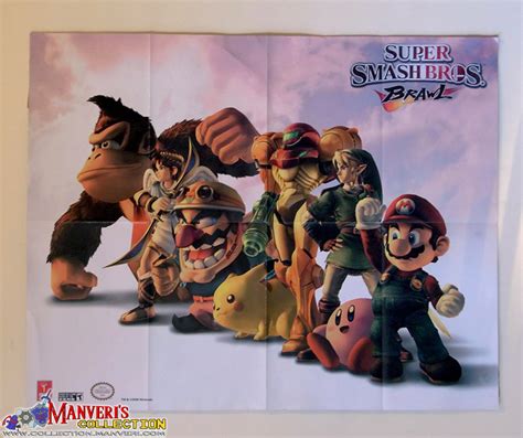 Manveri S Collection Misc Video Game Merch Super Smash Bros Brawl Poster