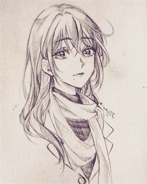 Anime Draw By Pencil Instaimage
