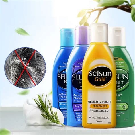 Selsun Gold Amino Acid Selenium Sulfide Shampoo Treatment Clean Soft