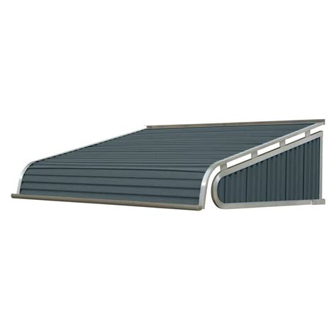 Nuimage Awnings 4 Ft 1500 Series Door Canopy Aluminum Fixed Awning 12