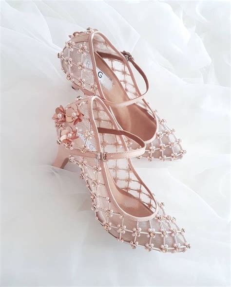Beaded Bridal Shoes Slaylebrity