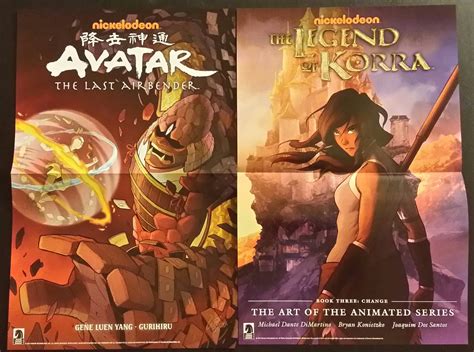 Avatar The Last Airbenderlegend Of Korra Double Sided Poster Pin Up