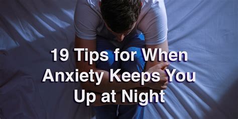 Tips For When Anxiety Is Keeping You Up At Night The Mighty