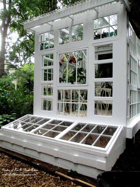 Building A Repurposed Windows Greenhouse Our Fairfield Home And Garden