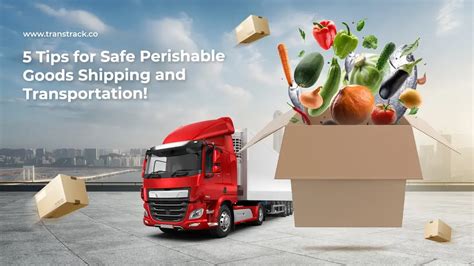 5 Tips For Safe Perishable Goods Shipping And Transportation
