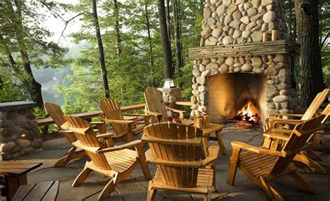 10 Amazing Outdoor Stone Fireplace Ideas To Inspire Rilane