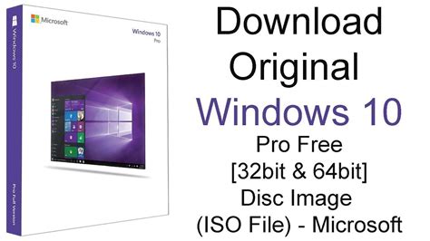 Windows 10 Pro Free Download Iso 32 Bit And 64 Bit