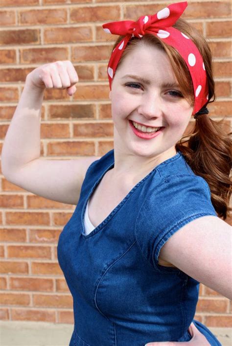 halloween costume inspiration rosie the riveter retro hair wrap set of 2 for sale on etsy
