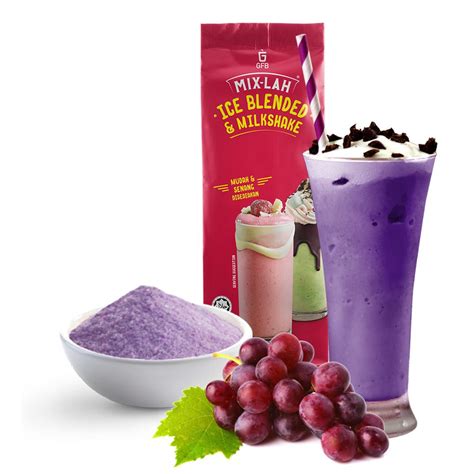 Grape Ice Blended And Frappe Powder Gfb Food