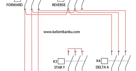 Pada koneksi star delta ada perbedaan antara untuk menentukan i (arus) pada kontaktor main, kontaktor star dn. Rangkaian Kontaktor Magnet Star Delta Manual / Plc Program For Star Delta Motor Starter Plc ...