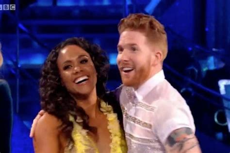 strictly fans convinced newly single neil jones and alex scott will date after noticing