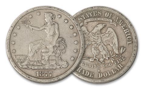 18731878 Us Silver Trade Dollar F Vf