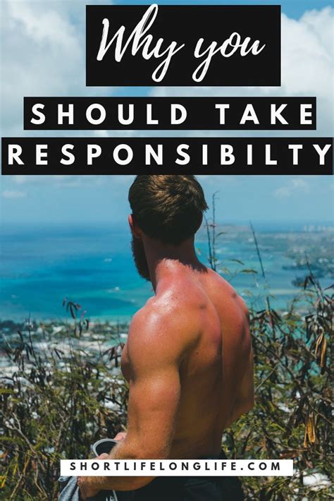 Why You Should Take Responsibility
