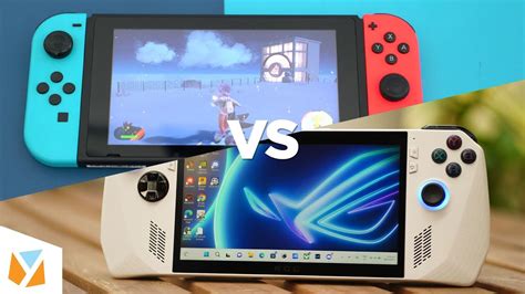 Asus Rog Ally Vs Nintendo Switch Which One Is For You Youtube