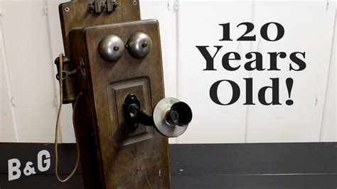 1900s Antique Telephone Restoration Youtube