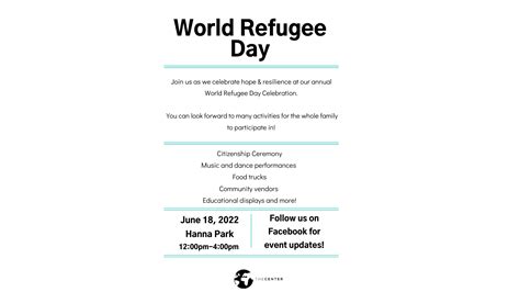 World Refugee Day The Center