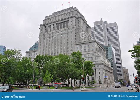Sun Life Building Montreal Canada Editorial Photo Image Of City