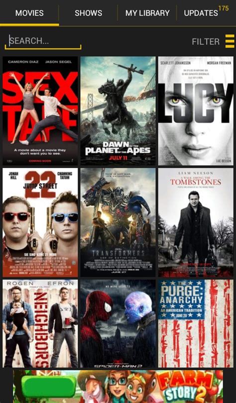 The games & contests option shows the current games with ongoing competitions. Download ShowBox .APK (Android) | Free Movies App