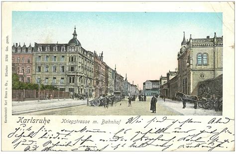 Deutschland.de explique la politique, l'économie, la société, la culture et les partenariats globaux de l'allemagne avec des reportages intéressants, des faits brefs, des. DEUTSCHES ALLEMAGNE. Karlsruhe Kriegstrasse Bahnhof 1902 ...