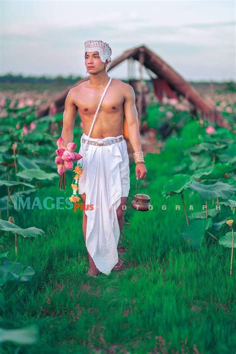 Cambodia Traditional Outfit For Brahmin In Angkor Period