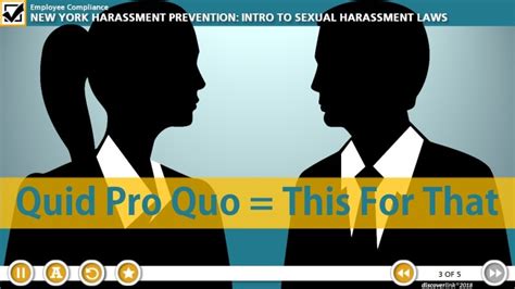 Intro To Sexual Harassment Laws For Employees New York
