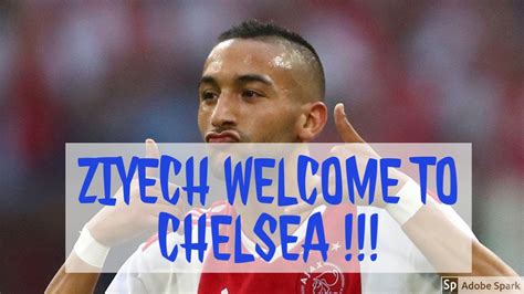 Welcome to the official chelsea fc website. HAKIM ZIYECH WELCOME TO CHELSEA - YouTube