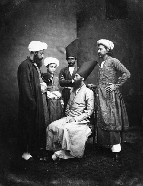 Parsis In Bombay C 1870s By English Photographer