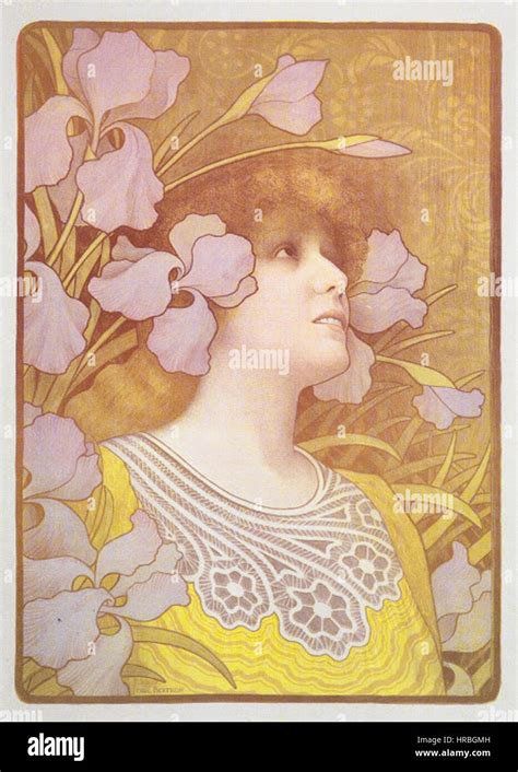 Sarah Bernhardt Paul Berthon 1901 Stock Photo Alamy