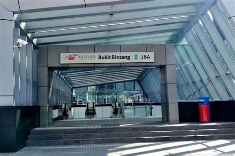 محطة قطار في ماليزيا (ar) bukit bintang mrt station. Bukit Bintang MRT Station, MRT station located in the ...