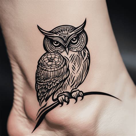 Aggregate More Than 137 Owl Tattoo Drawing Super Hot Seven Edu Vn