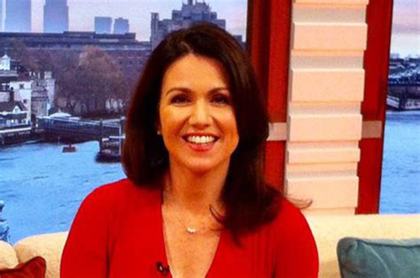 Good Morning Britain Presenter Susanna Reid Is Ageless In Sexy Red Dress Daily Star