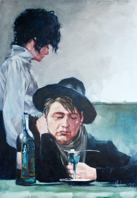 Lovers Of Absinthe Oil Painting By Igor Shulman Absolutearts Com