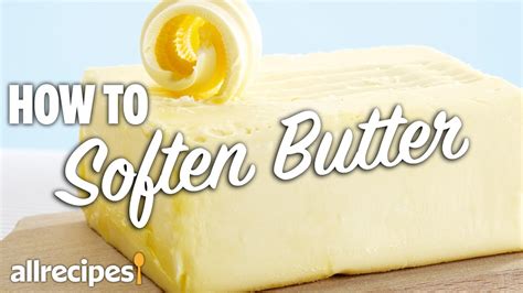How To Soften Butter You Can Cook That Youtube
