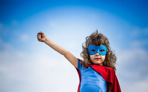 Repeat quotes from writers, superheroes, or entertainers your child likes. Super Hero - Kids First Community