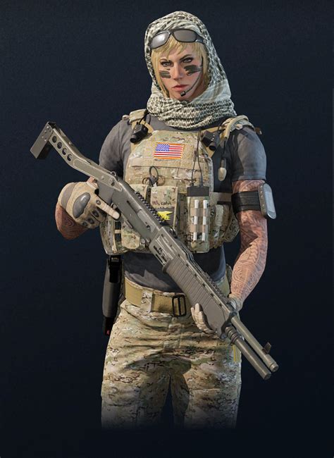 Image R6 Valkyrie Spas 12png Rainbow Six Wiki Fandom Powered By