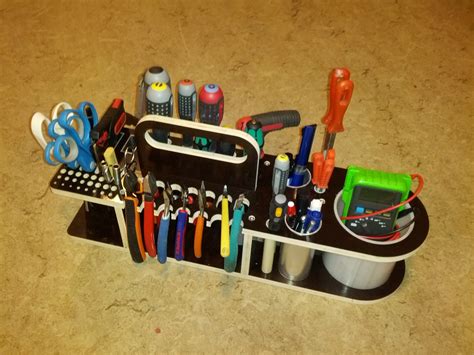 This is a collection of relatively simple electronic projects that i want to build.p. Dzl's Evil Genius Lair: Tool organizers